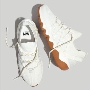 Madewell Field Knit Sneakers / Eyelet White Multi